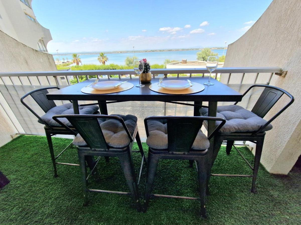 Appartement 1Ere Ligne Piscine Terrasse Au Bord De La Plage Front De Mer Avec 6 Velos Палава-ле-Фло Экстерьер фото