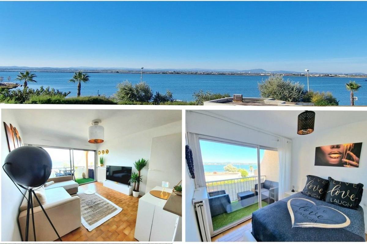 Appartement 1Ere Ligne Piscine Terrasse Au Bord De La Plage Front De Mer Avec 6 Velos Палава-ле-Фло Экстерьер фото