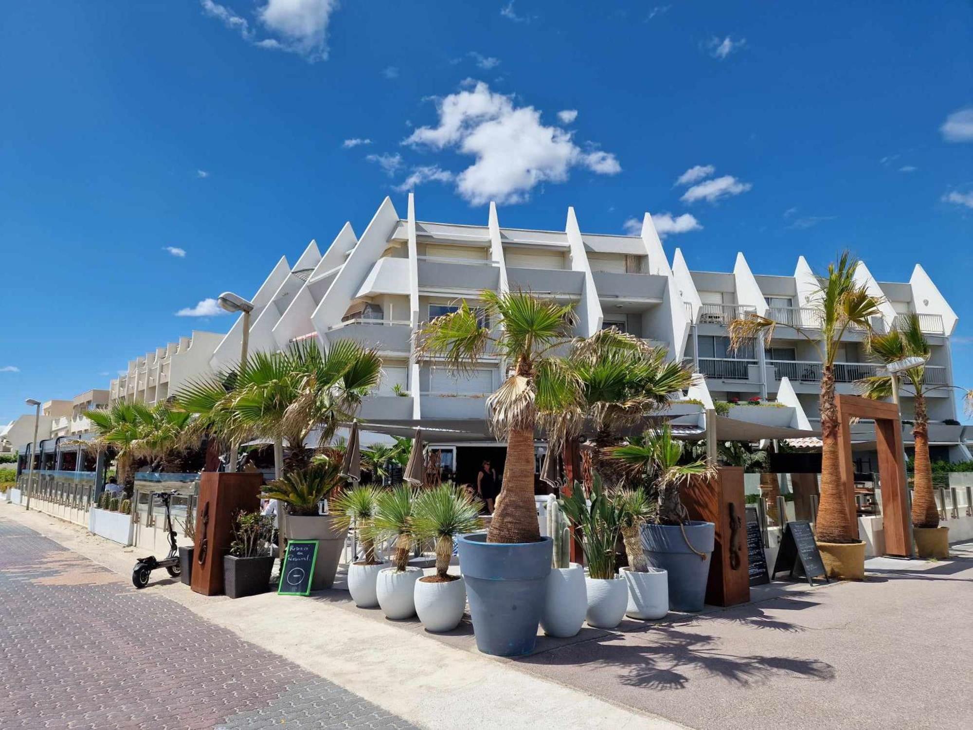 Appartement 1Ere Ligne Piscine Terrasse Au Bord De La Plage Front De Mer Avec 6 Velos Палава-ле-Фло Экстерьер фото